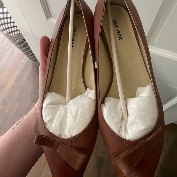 Sarah Flint flats, never worn - Picture 2 of 3